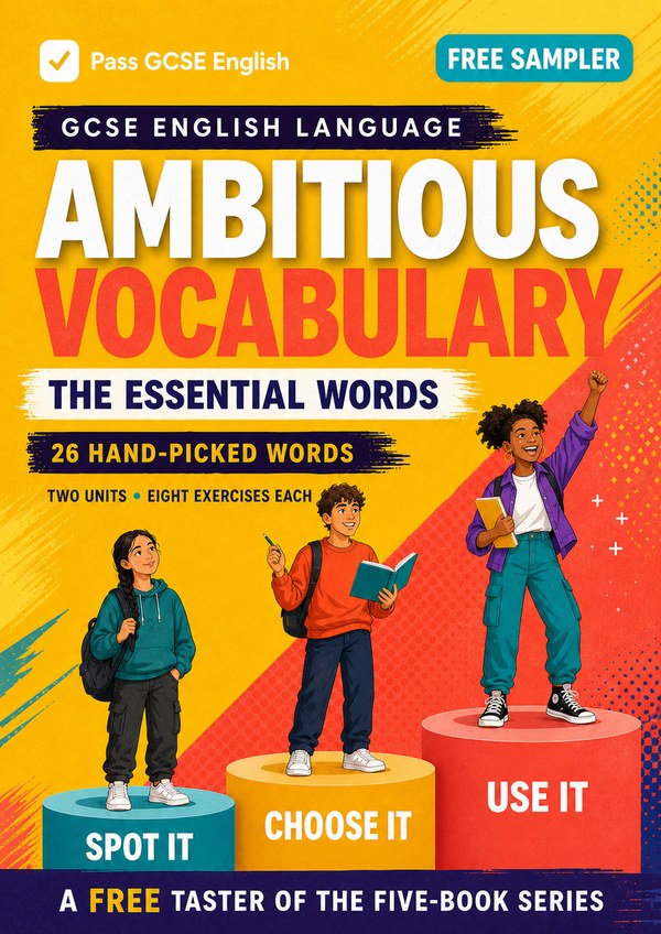 Ambitious Vocabulary for Level 4 — The Essential Words, free sampler cover